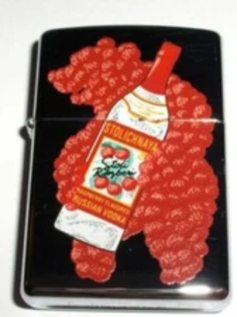Retired Raspberry Stoli Zippo Lighter